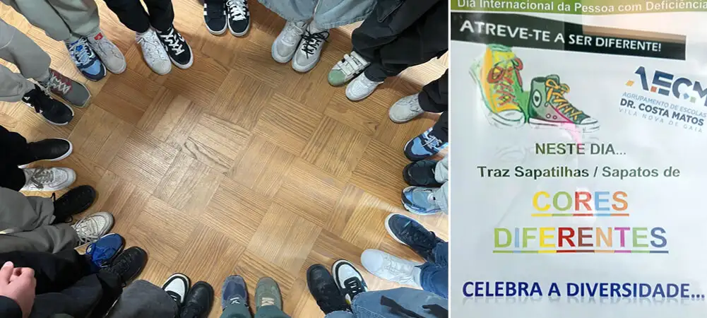 Escola assinala o Dia Internacional da Pessoa com Deficiência com ações de sensibilização e inclusão