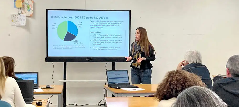 Formação de Professores reforça integração pedagógica dos Laboratórios de Educação Digital