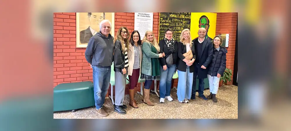 Visita de Conselheiras Pedagógicas da Bélgica ao Agrupamento